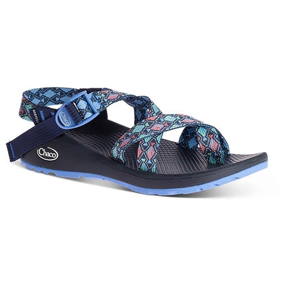 Chaco Women's 8 Sandals zcloud 2 trace eclipse adjustable blue Multicolor adjust - Picture 11 of 12